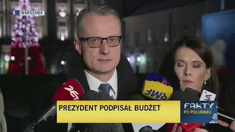 Magierowski: Prezydent uznał, że nie ma przeszkód, by podpisać budżet