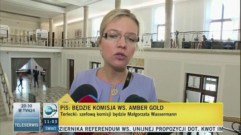 Małgorzata Wassermann będzie szefową komisji śledczej ws
