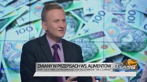 Marczuk o zmianie w przepisach w sprawie alimentów