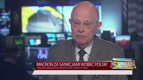 Marek Borowski o słowach Macrona nt