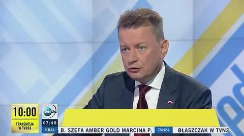 Mariusz Błaszczak o wirusie Petya