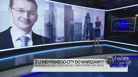 Mateusz Morawiecki chce przyciągnąć inwestorów nad Wisłę