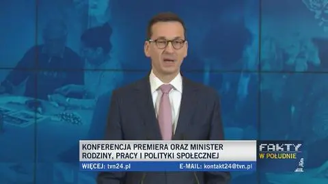 Mateusz Morawiecki o rządowym programie dla emerytow