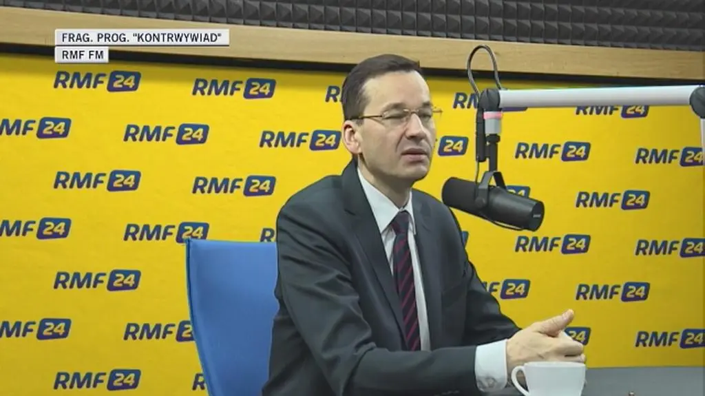 Mateusz Morawiecki w RMF FM