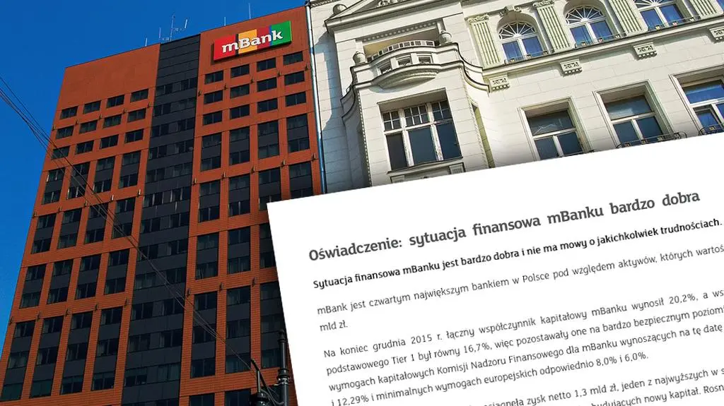 mBank ogłosi upadłość? Bank uspokaja klientów i przestrzega przed hakerami
