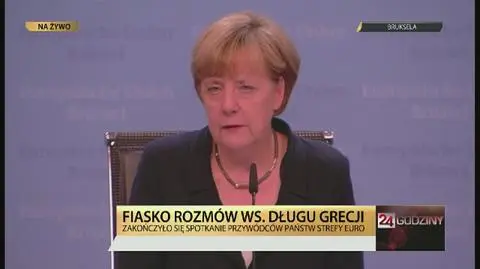 Merkel: EBC zapewni greckim bankom płynność do niedzieli