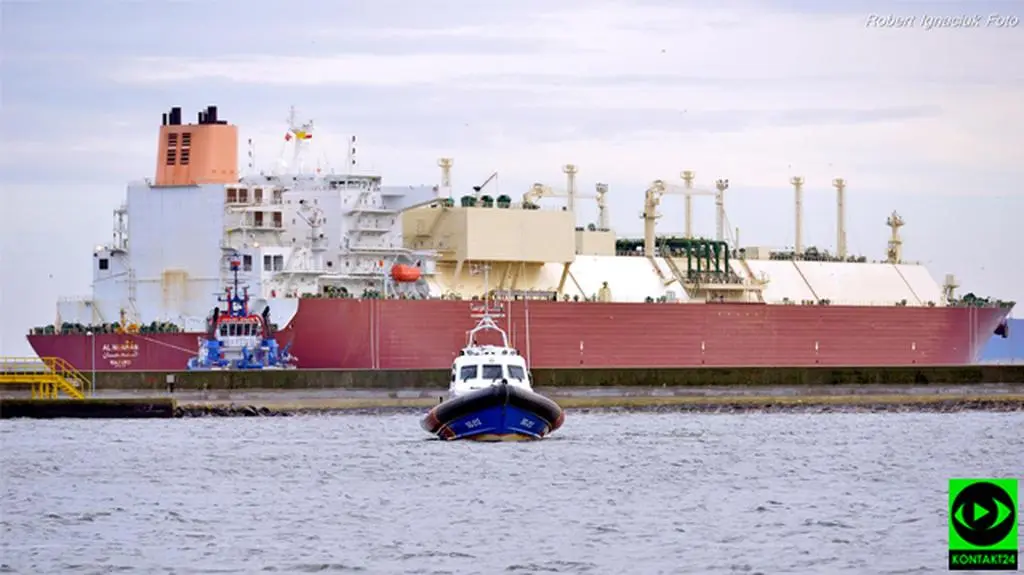 Metanowiec znów w Świnoujściu