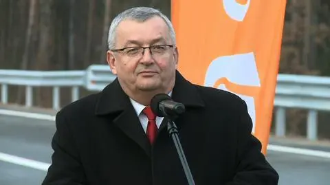 Minister Adamczyk na otwarciu obwodnicy Skarżyska-Kamiennej w ciągu S7
