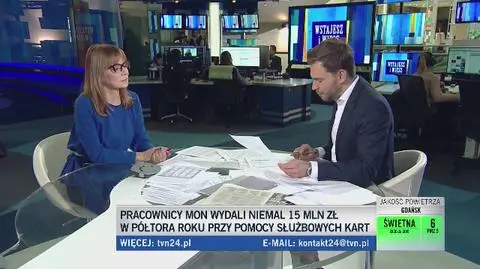 MON wydało blisko 15 mln zł przy użyciu kart