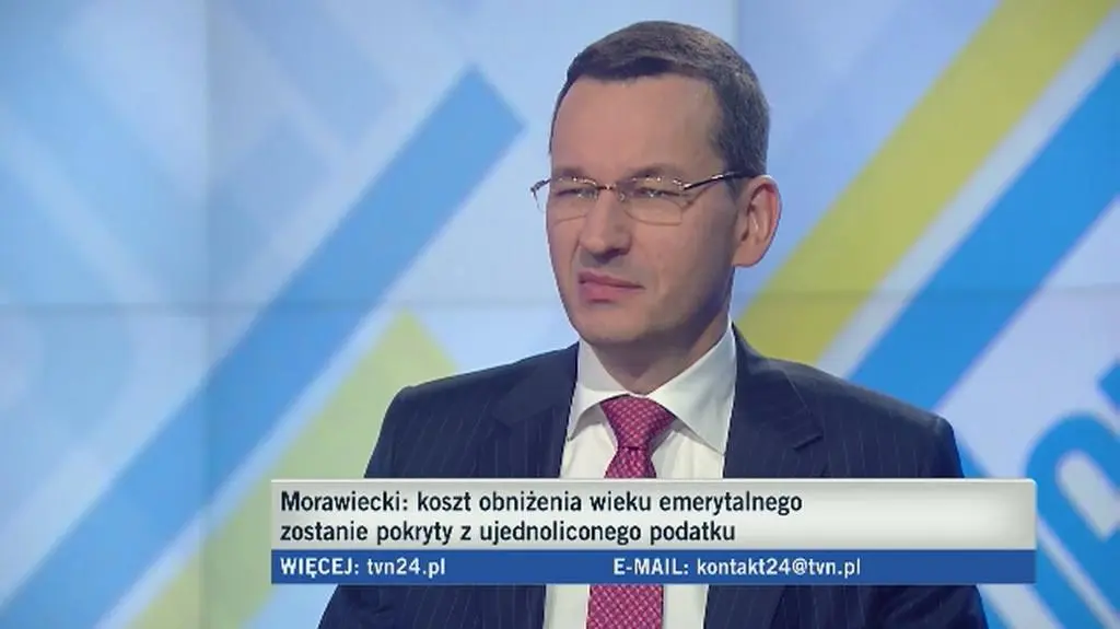 Morawiecki: na jednolitym podatku zyskają głównie małe przedsiębiorstwa
