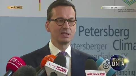 Morawiecki o Nord Stream 2 i rozmowie z Merkel