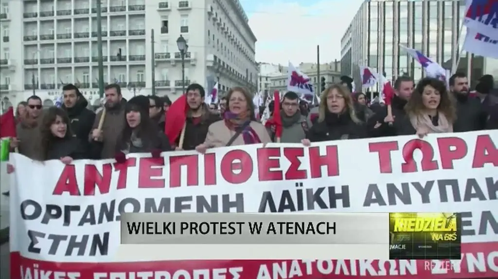 Na ulicach Aten dalsze protesty