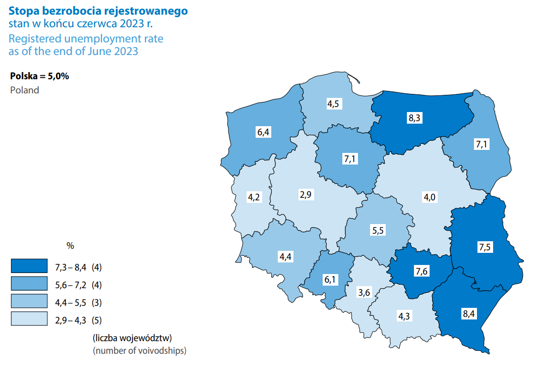 Aktualnie czytasz: Są nowe dane o bezrobociu w Polsce