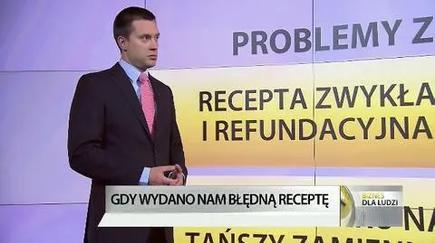 Odszkodowanie za błędną receptę? Wyjaśnił Paweł Blajer 