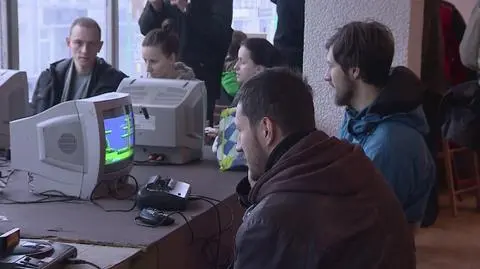 Pacman i SuperMario w dawnym Hortexie