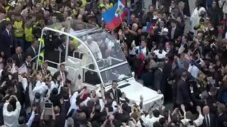 Papież żegna wiernych