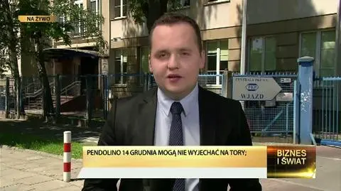 Pendolino 14 grudnia może nie wyjechać na tory