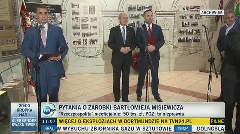PGZ: to nieprawda, że Misiewicz zarabia 50 tys