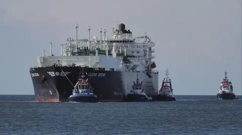 Pierwsza dostawa gazu z Ameryki