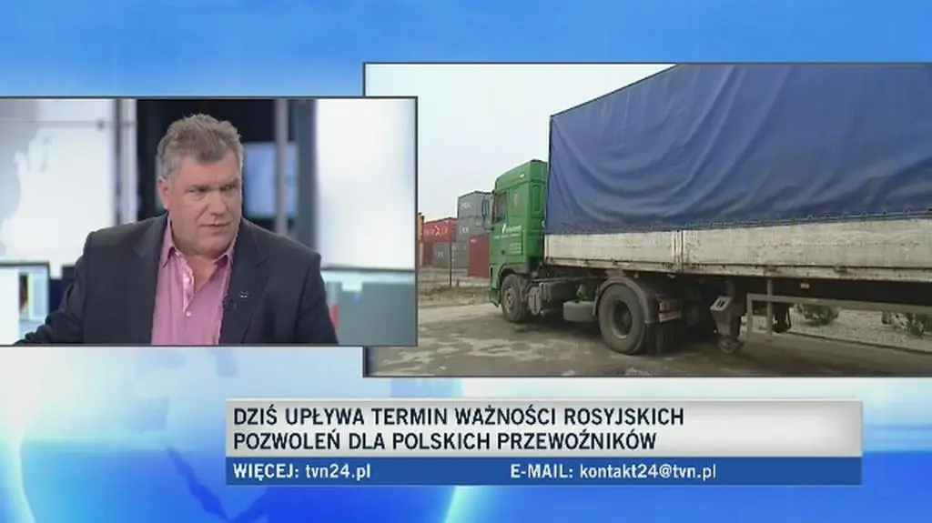 Polskie ciężarówki muszą opuścić Rosję
