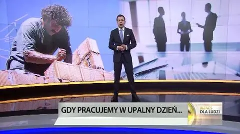 Praca w czasie upału