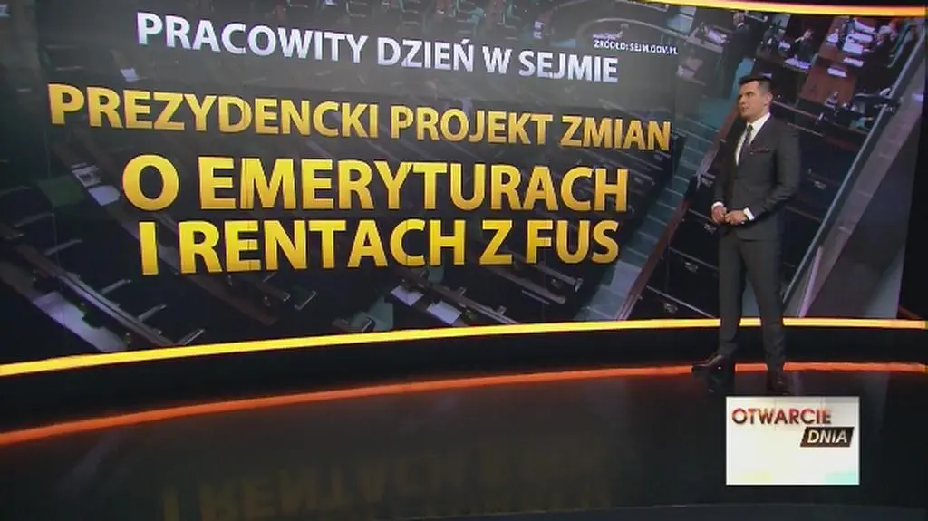 Pracowity dzień w Sejmie