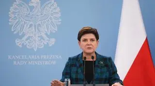 Premier Beata Szydło o reparacjach od Niemiec