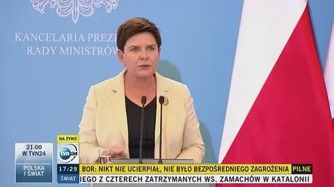 Premier Beata Szydło o założeniach budżetu na 2018 rok