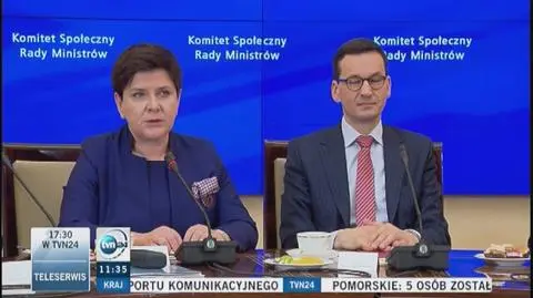 Premier: budujemy państwo 4 "S" - silne, spójne, sprawiedliwe i solidarne 
