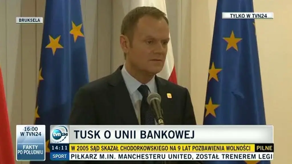 Premier Donald Tusk o Unii Bankowej