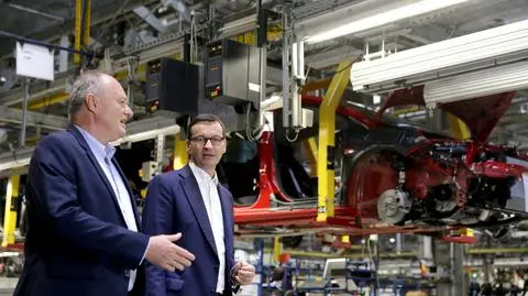 Premier Morawiecki o nowej fabryce Opla w Gliwicach