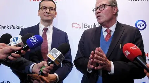 Premier Morawiecki po spotkaniu z prezesem AstraZeneca