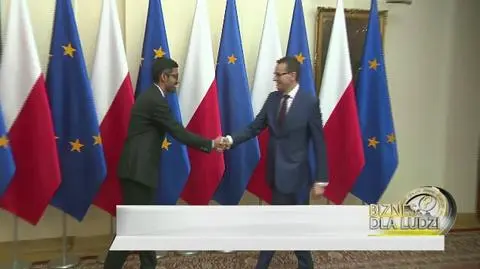 Premier Morawiecki spotkał się z szefem Google