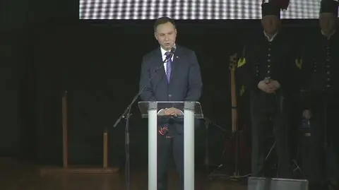 Prezydent Duda: polskie górnictwo trzeba zabezpieczać i rozwijać