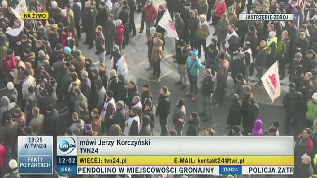 Protest przed siedzibą JSW - 12