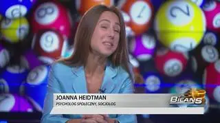 Słynna amerykańska loteria Mega Millions osiągnęła rekordową w swojej historii kumulację. Ogromne wygrane nie przynoszą jednak zawsze ogromnego szczęścia. - Historie wielkich wygranych nie zawsze wyglądają tak wesoło - mówiła w programie "Bilans" psycholog społeczny, socjolog Joanna Heidtman. - 