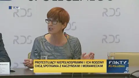 Rafalska: do końca września strategia na rzecz osób niepełnosprawnych
