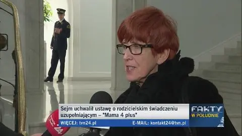 Rafalska o matczynych emeryturach