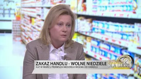 Renata Juszkiewicz o pierwszej niedzieli bez handlu 