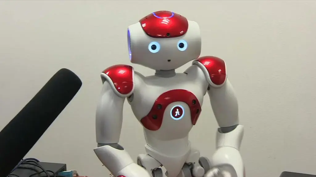 Robot, który przywitał prezydenta