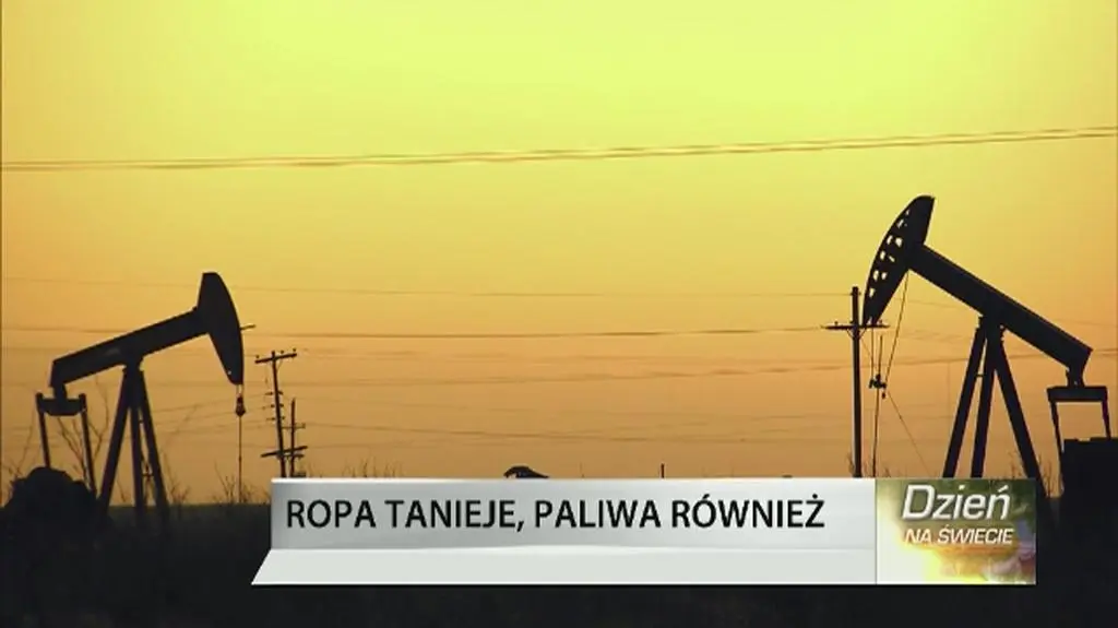 Ropa tanieje, Saudyjczycy się nie przejmują