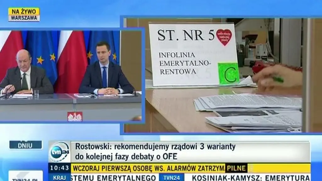 Rostowski: możliwości inwestycji OFE powinny być zliberalizowane 