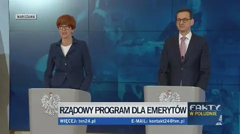 Rządowy program dla emerytów