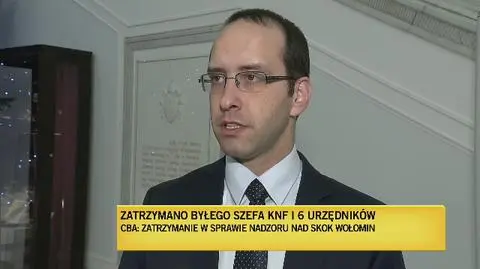 Rzecznik ministra koordynatora służb specjalnych o zatrzymaniach siedmiu byłych urzędników KNF