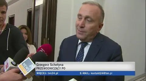 Schetyna: komisja jako polityczny młot na opozycję