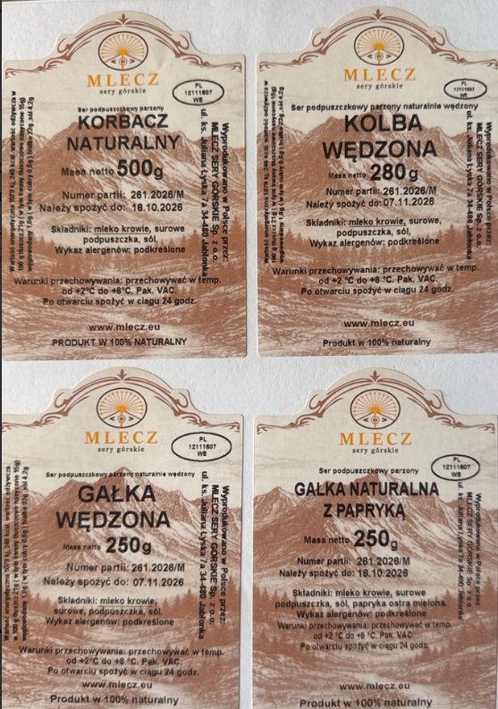Sery wycofane ze sprzedaży