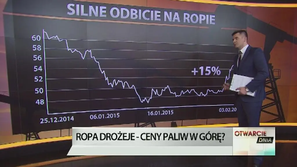 Silne odbicie na ropie