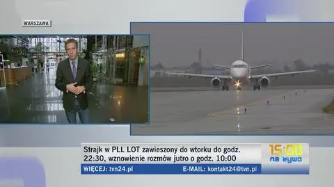 Strajk w LOT zawieszony