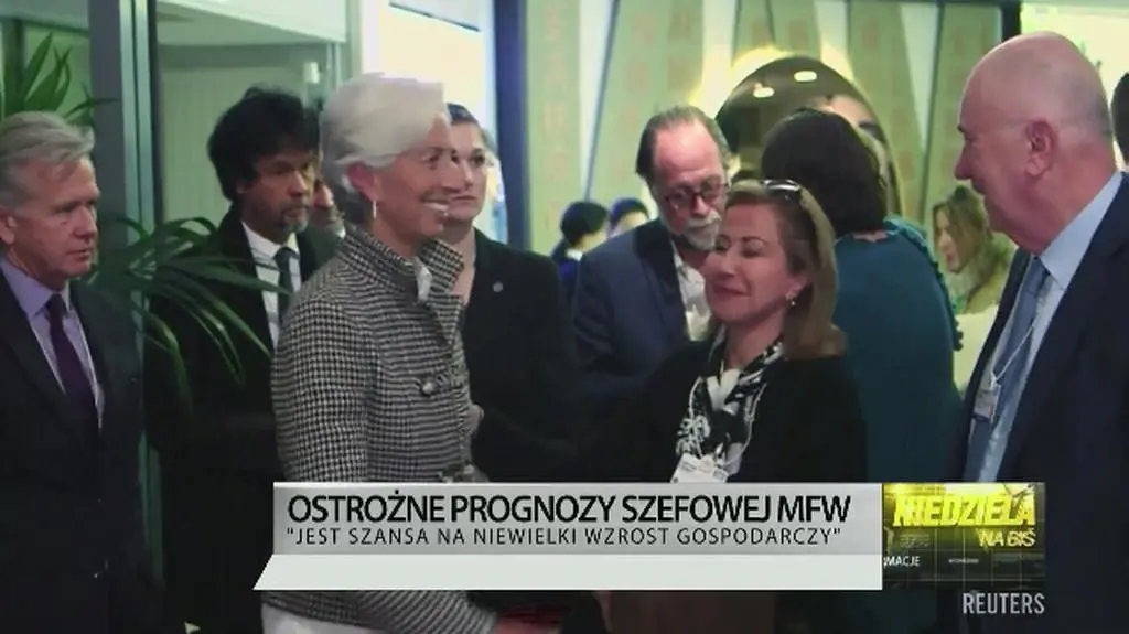 Szefowa MFW optymistycznie o perspektywach globalnego wzrostu