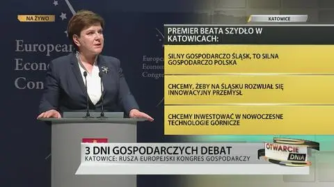 Szydło: w biznesie jest potrzebna odwaga, optymizm i odpowiedzialność